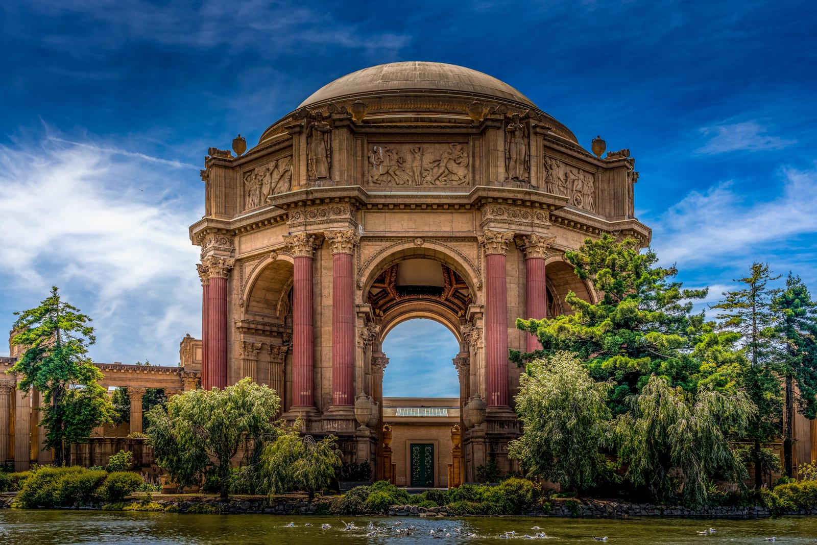 The Palace Of Fine Arts San Francisco