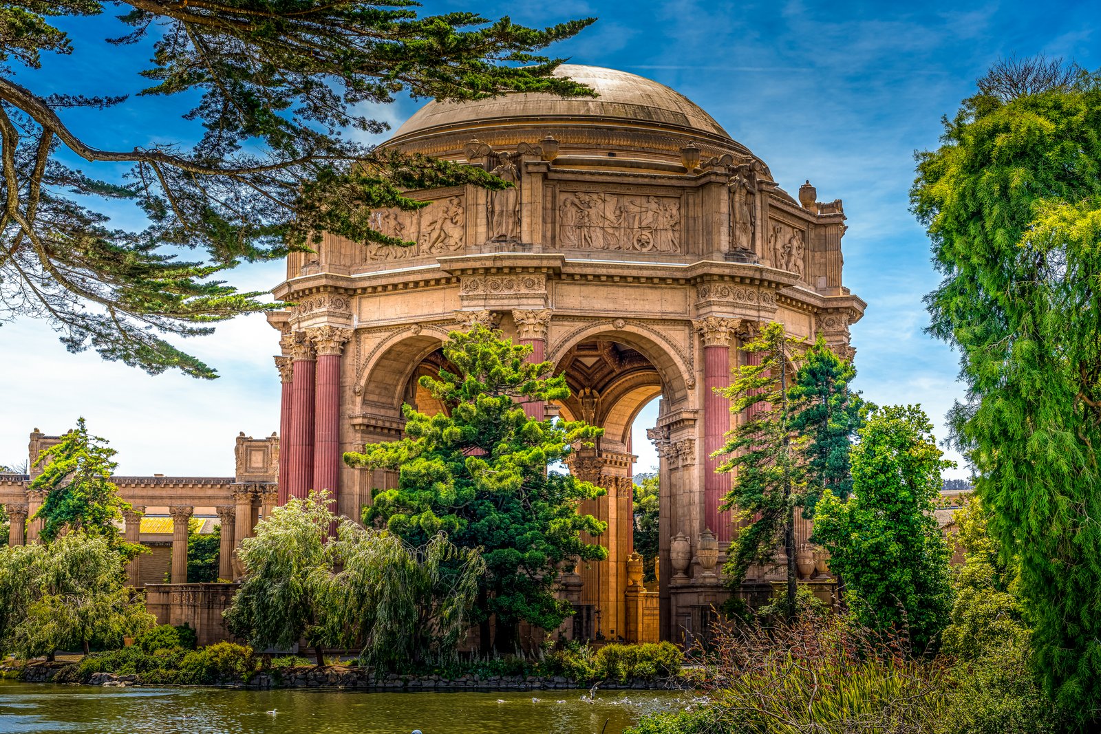 The Palace Of Fine Arts San Francisco