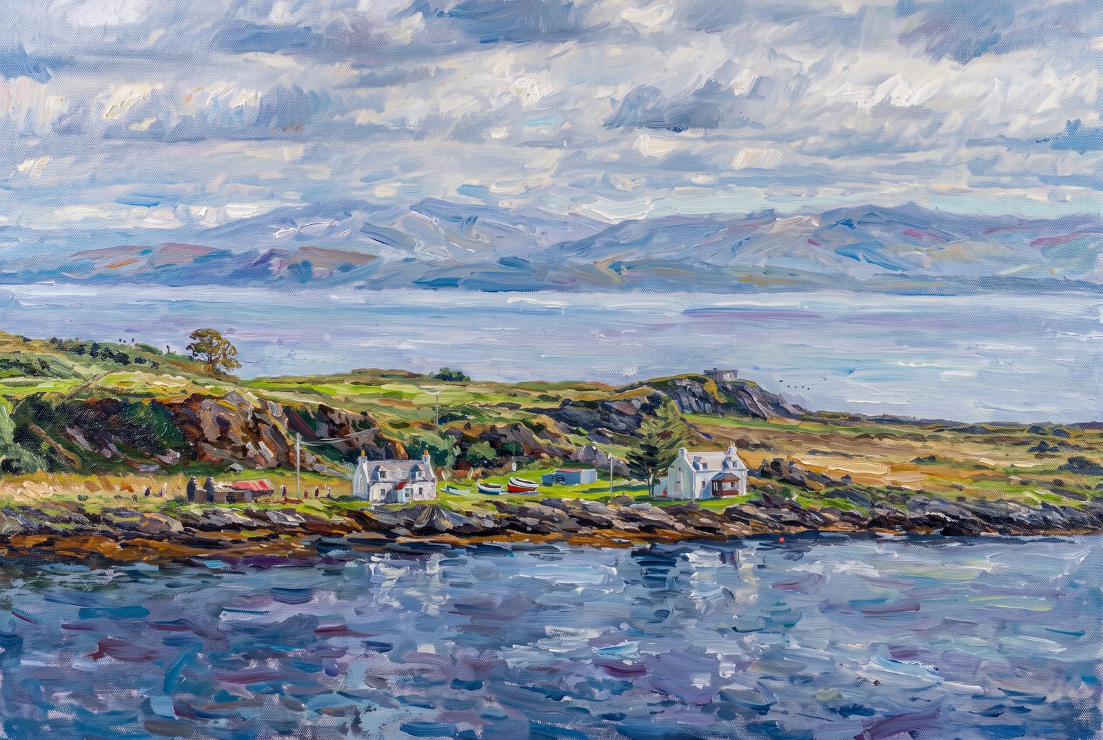 Scotland's Inner Hebrides On The Isle Of Jura, Impressionist
