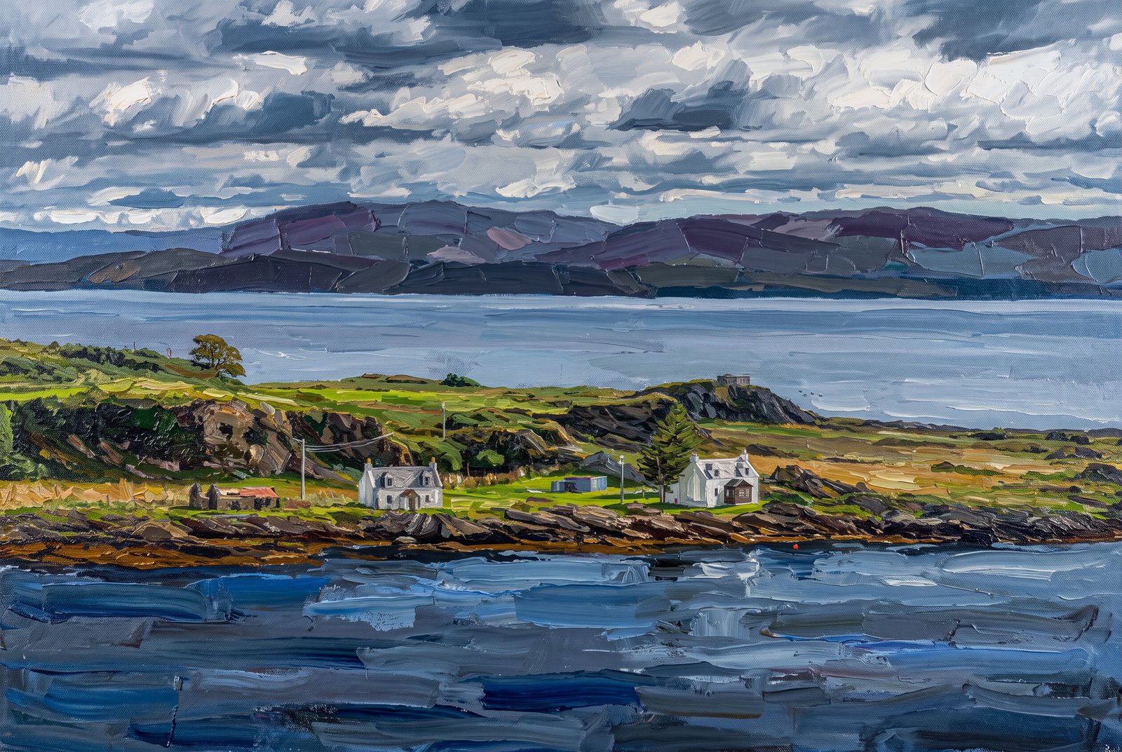 Scotland's Inner Hebrides On The Isle Of Jura, Painterly