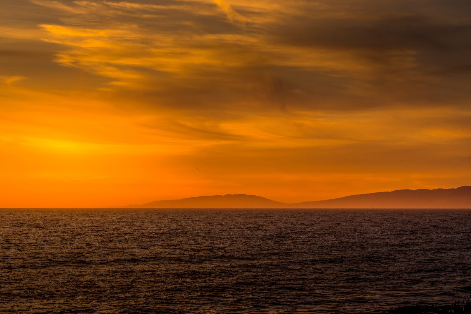 Pacific Ocean Sunset