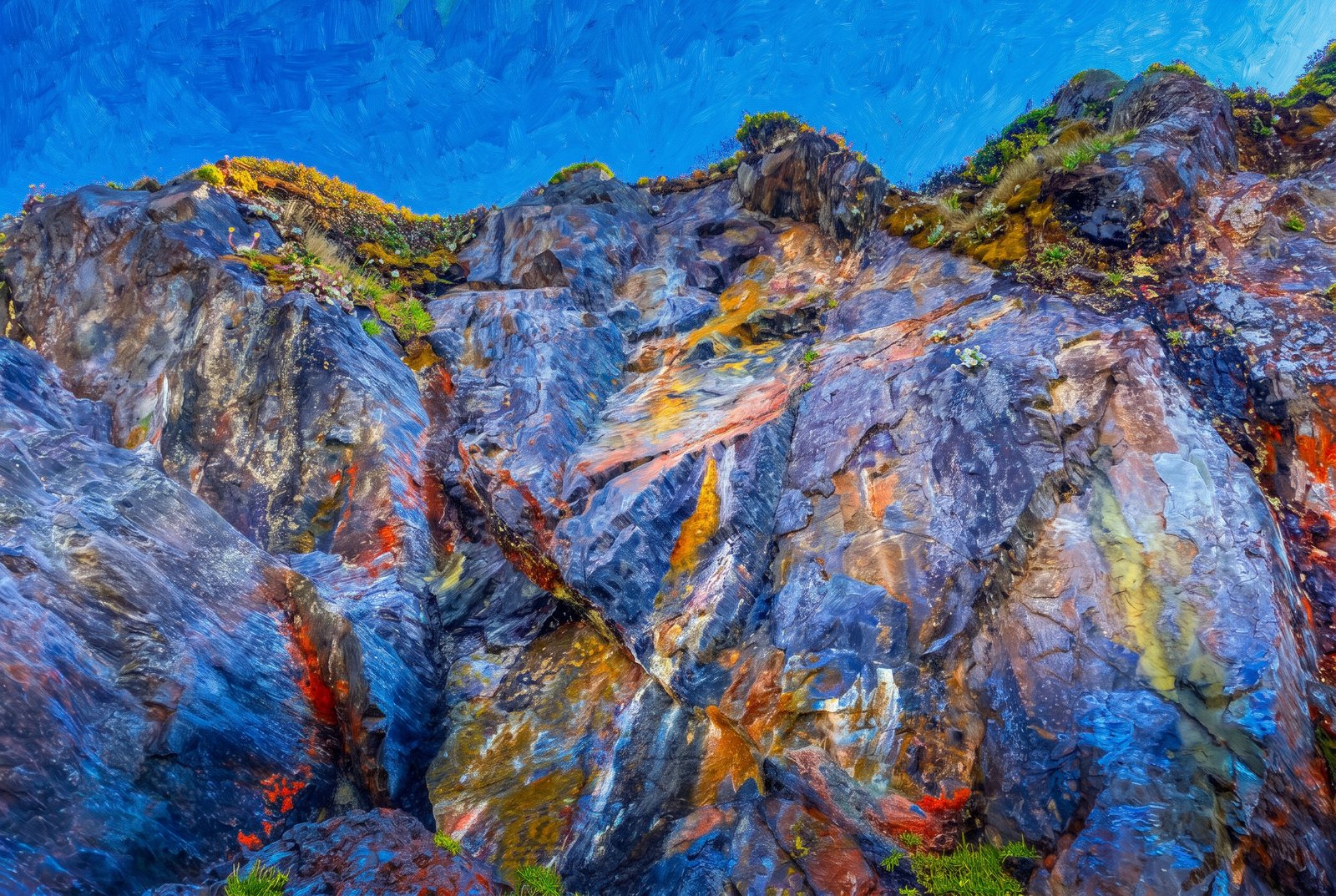 Humboldt Lagoon State Park California, Impressionist