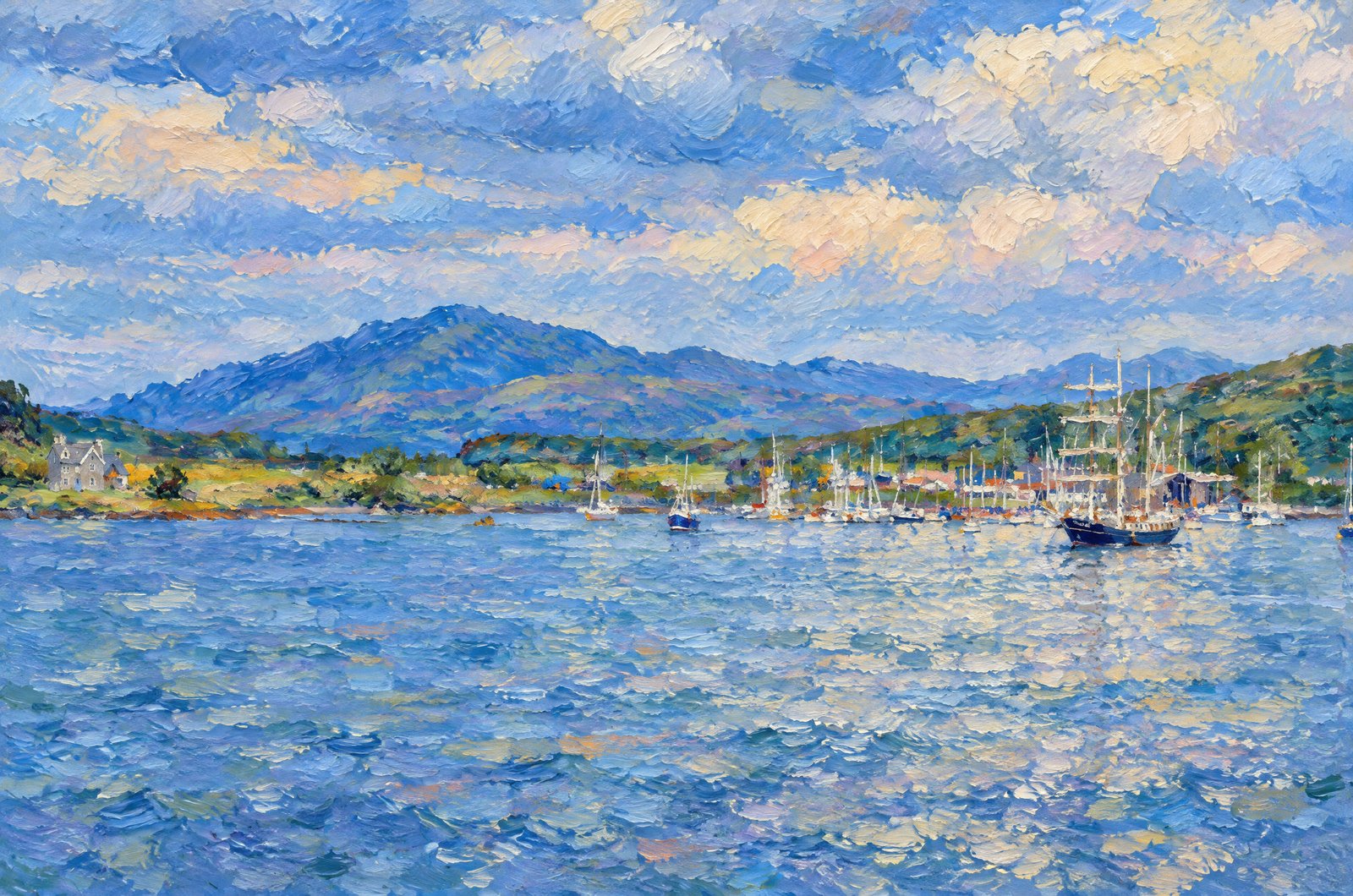 Oban, On Scotland's West Highland Coast, Impressionist