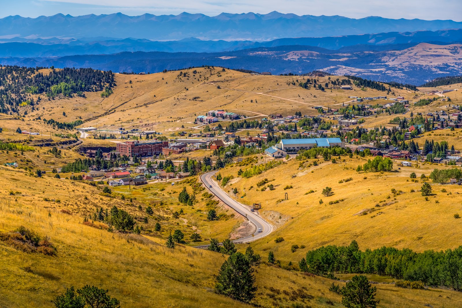 Historic Mountain Town of Cripple Creek, Colorado
