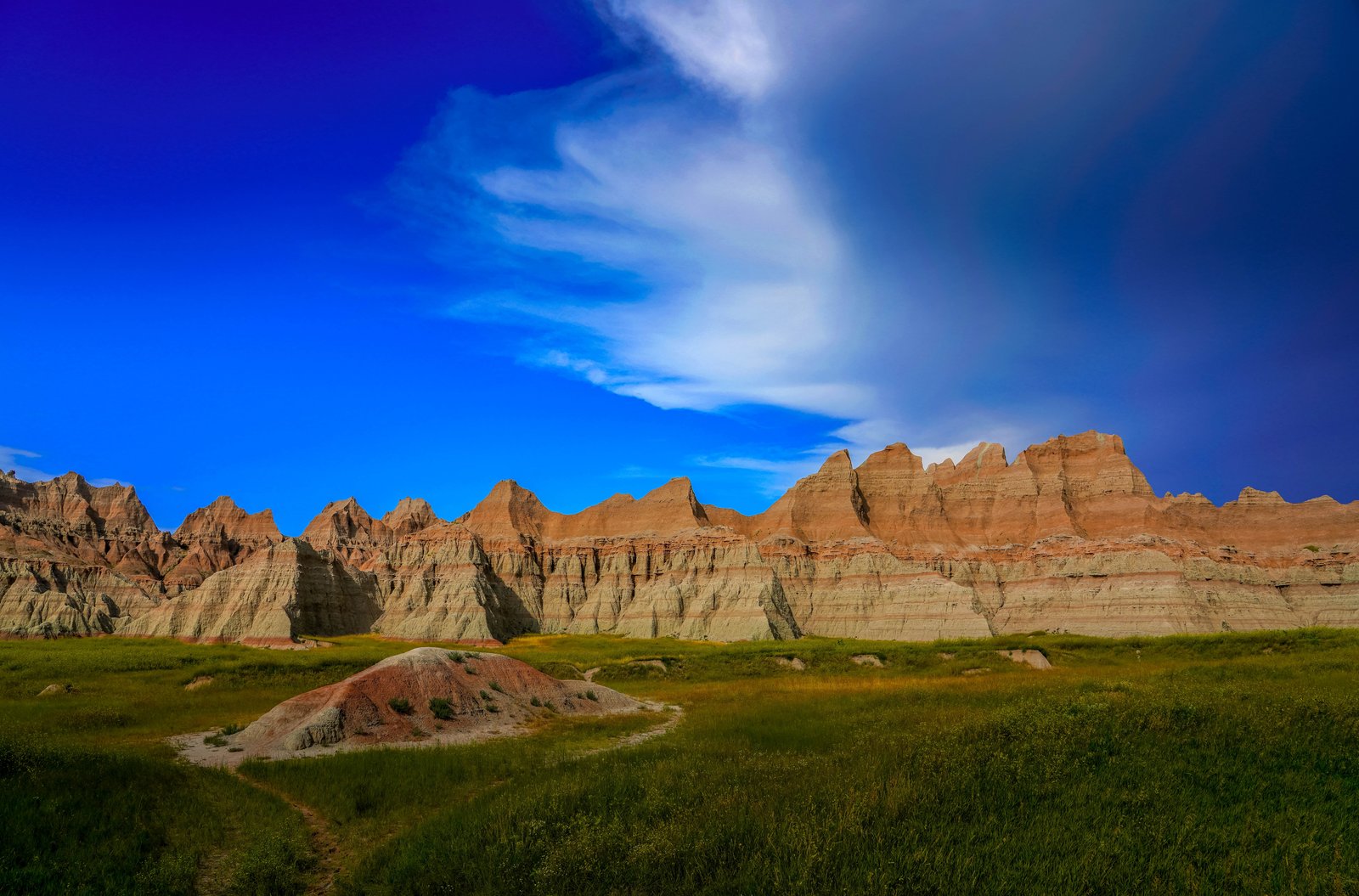 Badlands Sharps Formation