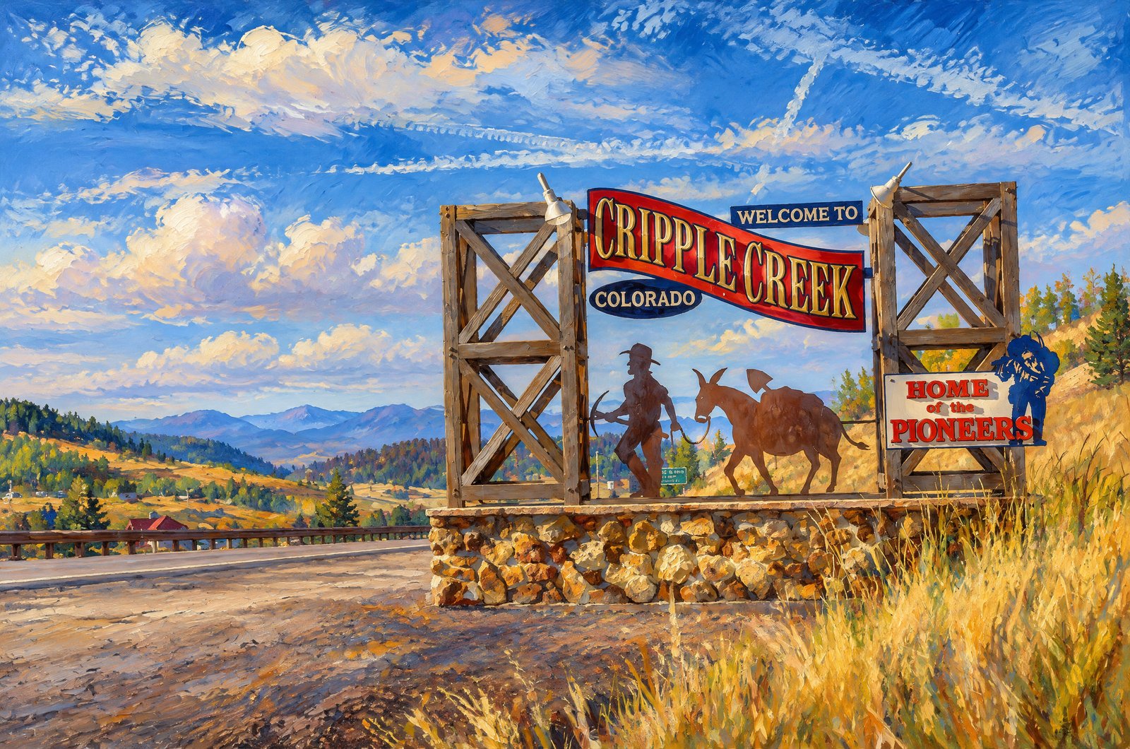 Cripple Creek Colorado, Painterly