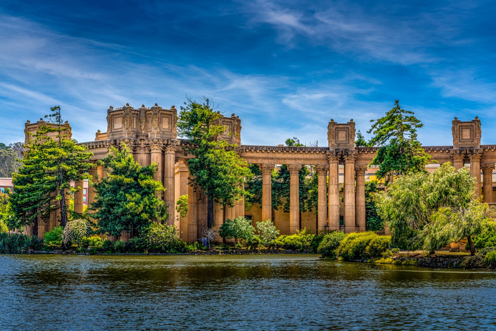 The Palace Of Fine Arts San Francisco