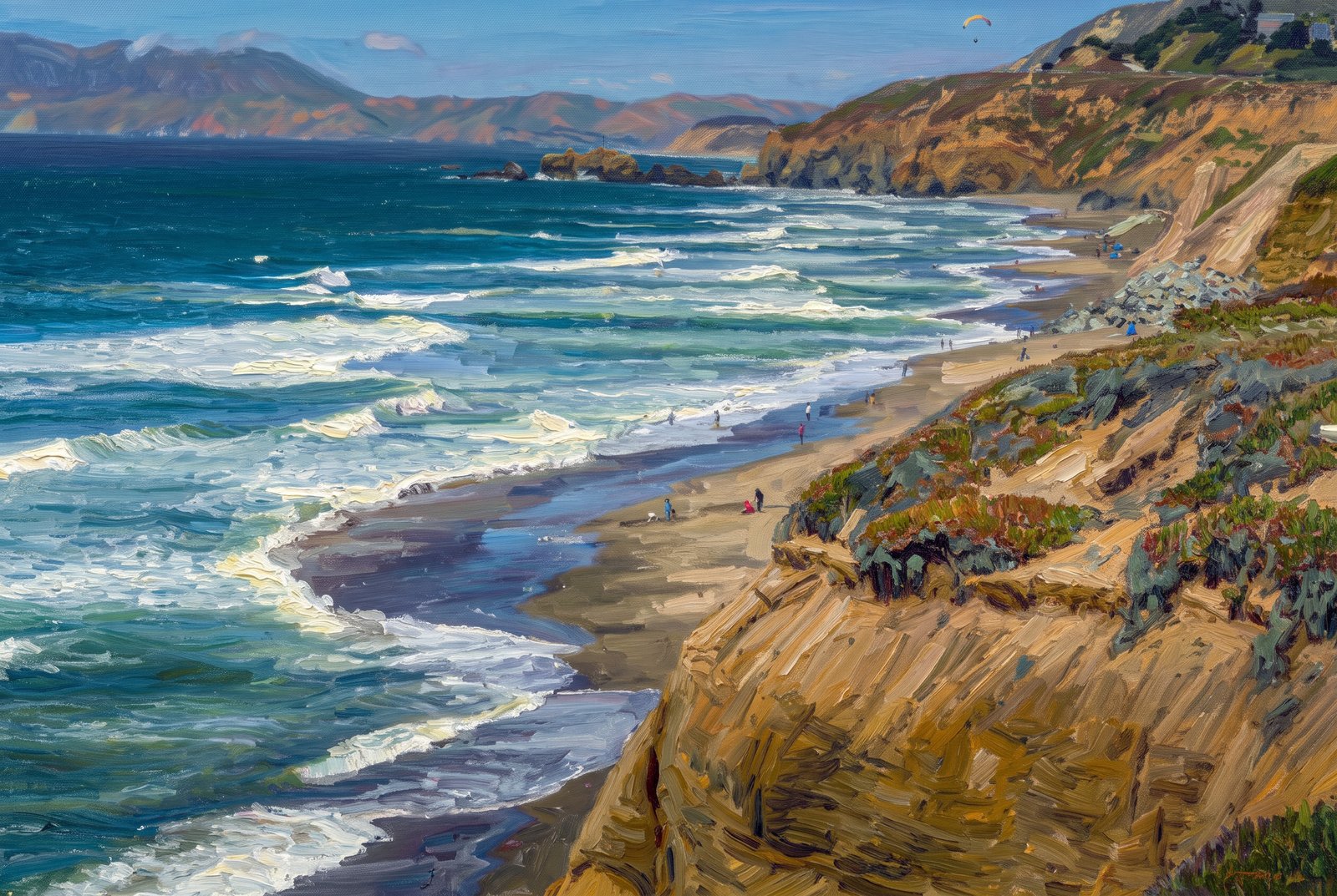 Pacificia California Coast, Impressionist
