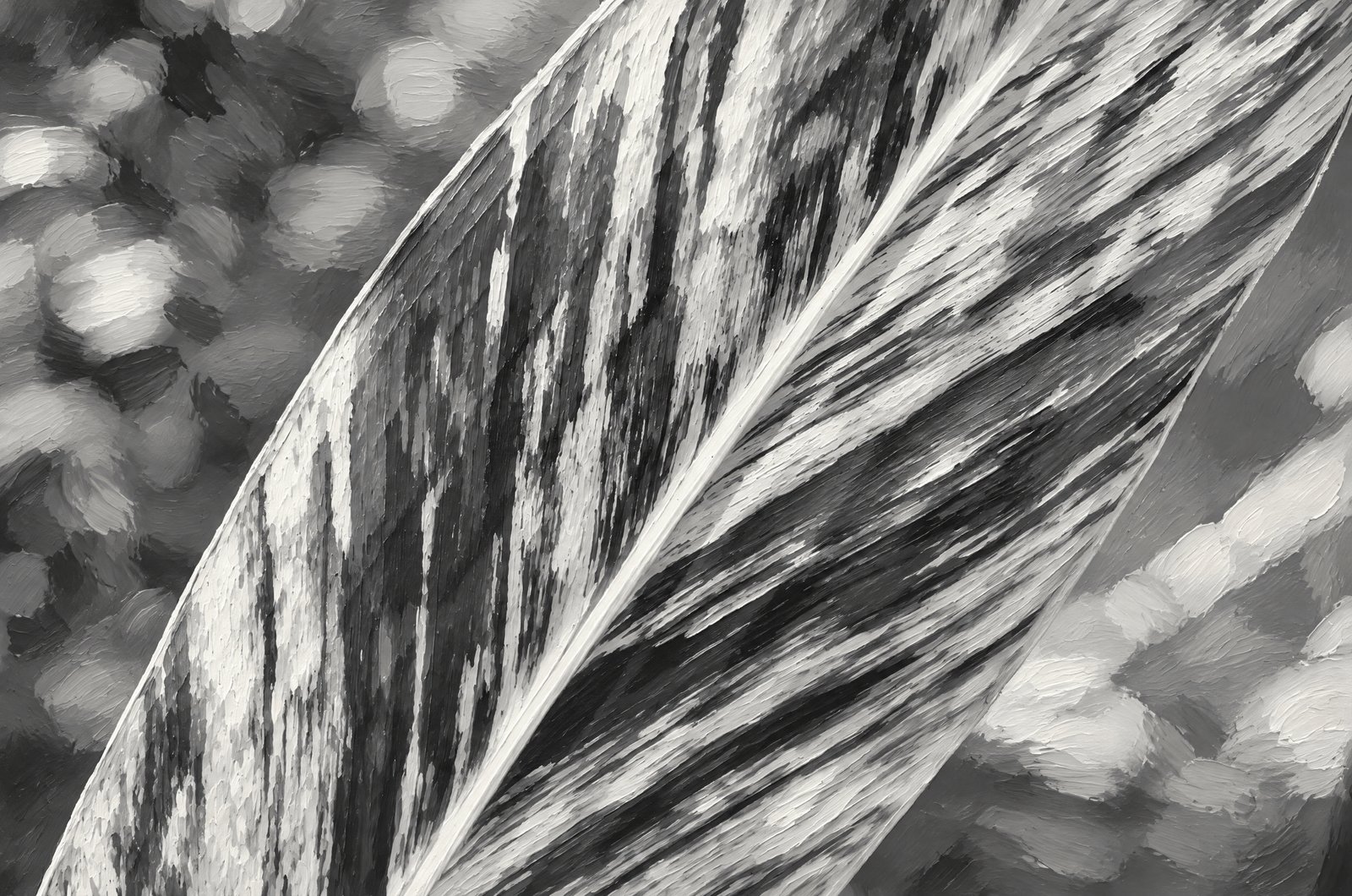 1351 Leaf, Painterly