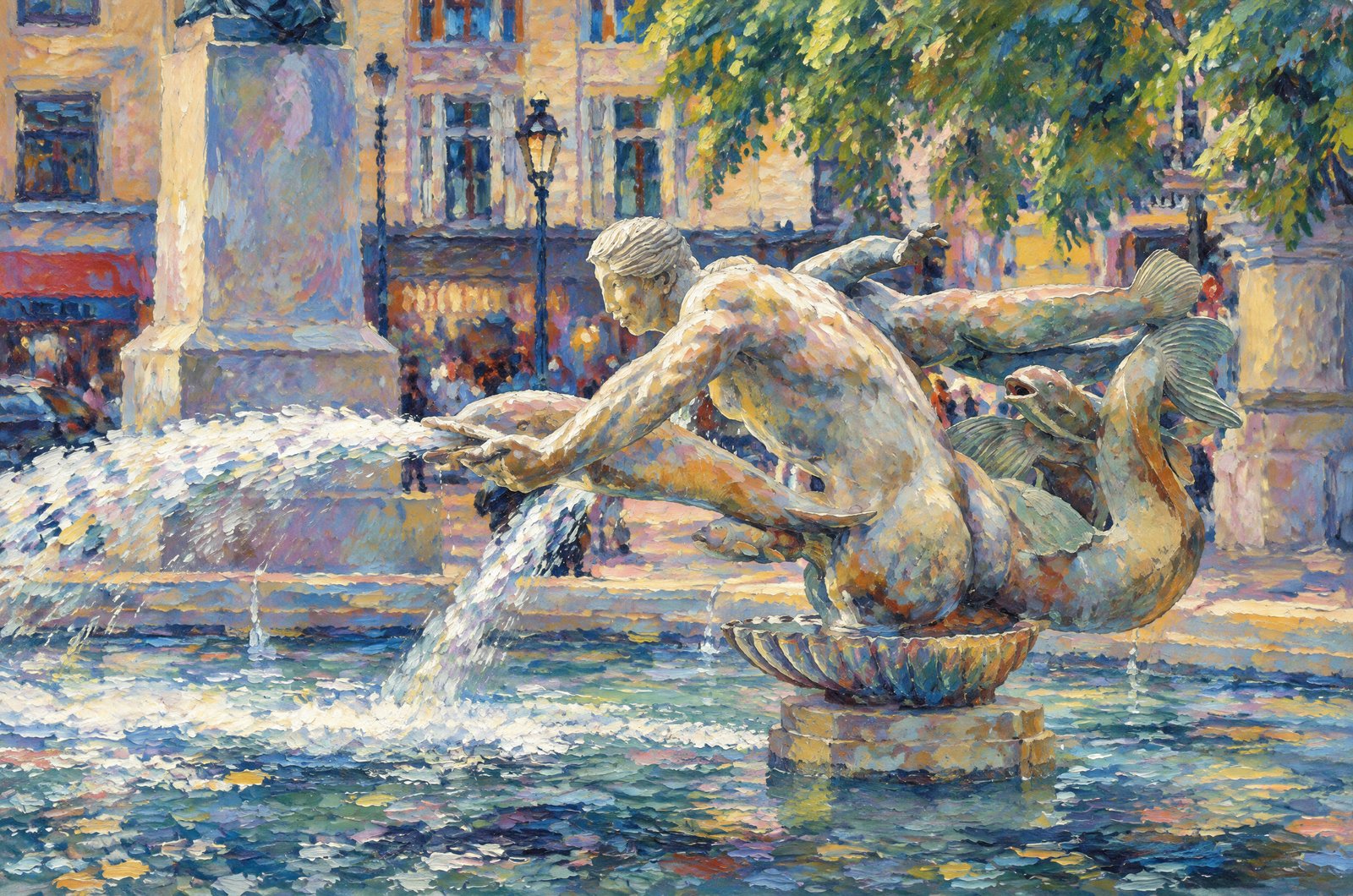 Trafalgar Square London, Impressionist