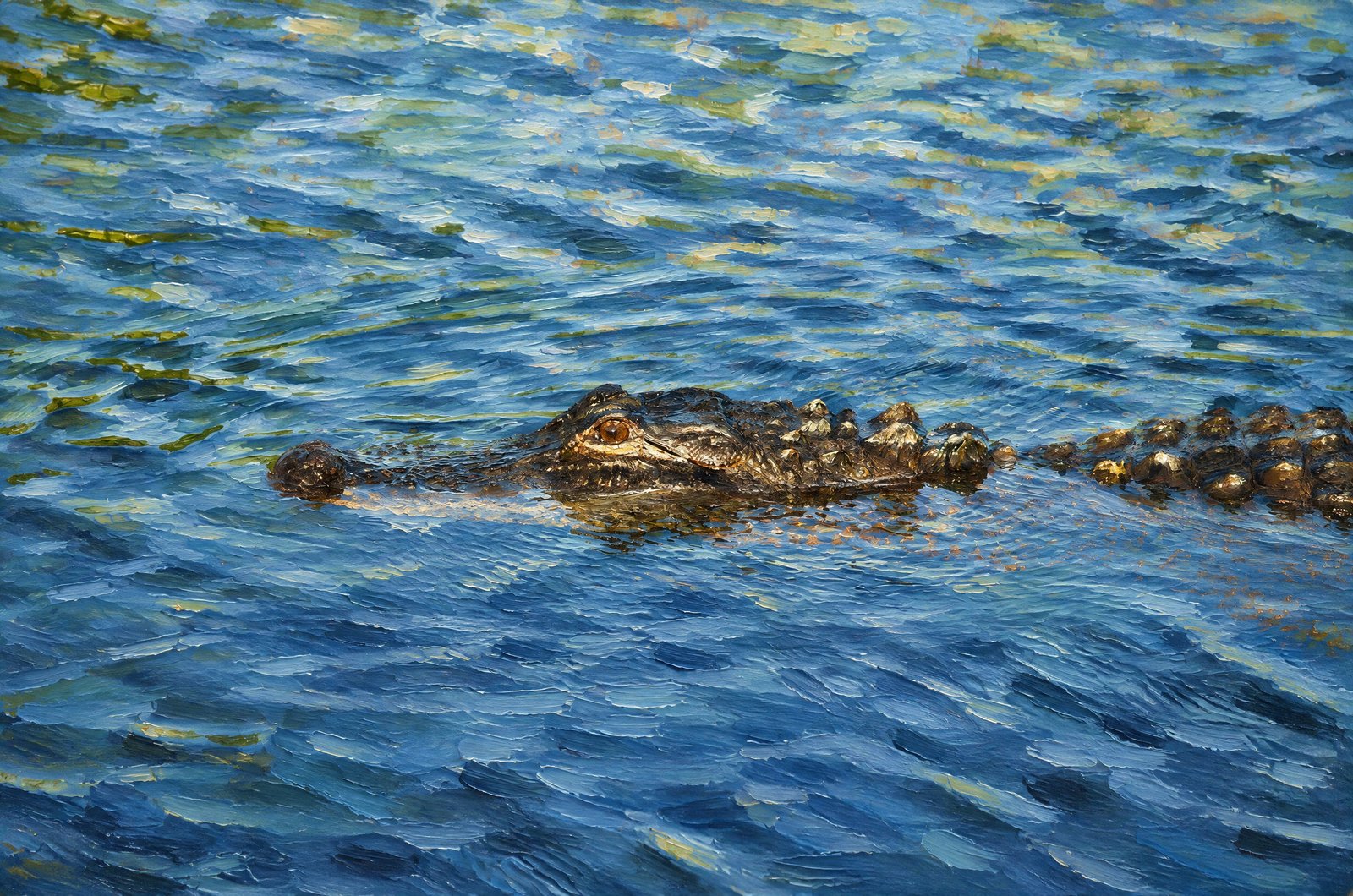 Florida Gator, Painterly