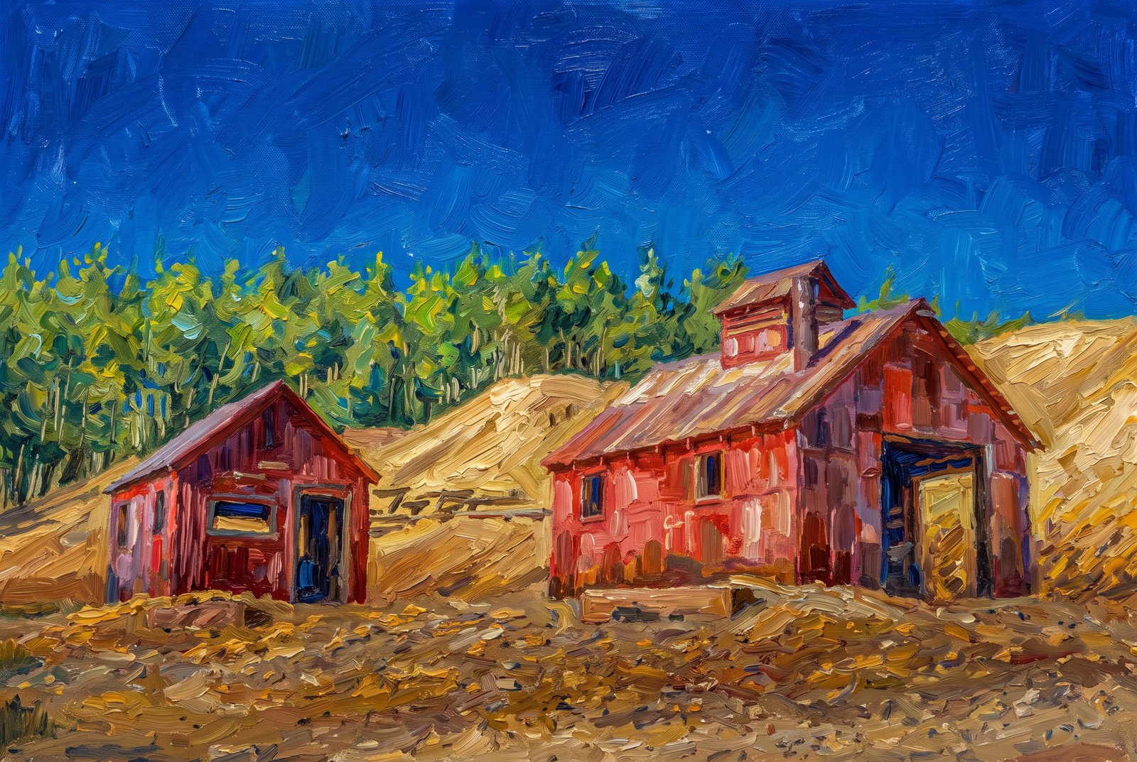 Cripple Creek Gold Mine Country, Impressionist