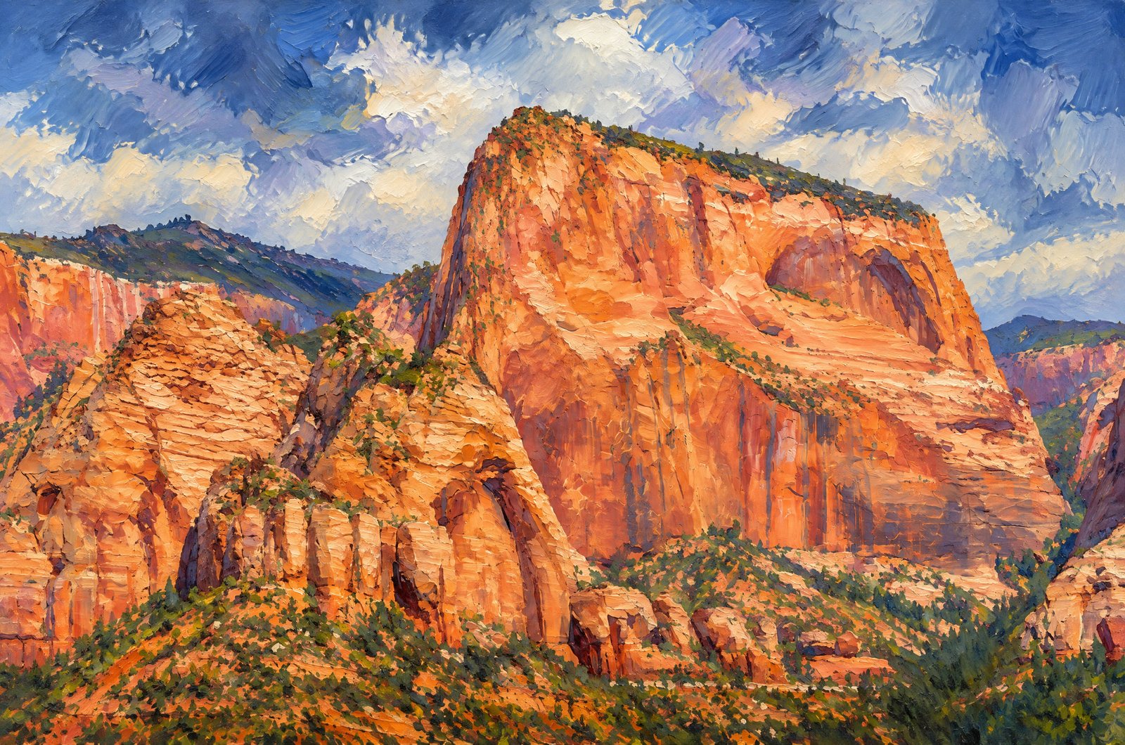 Kolob Canyons, Painterly