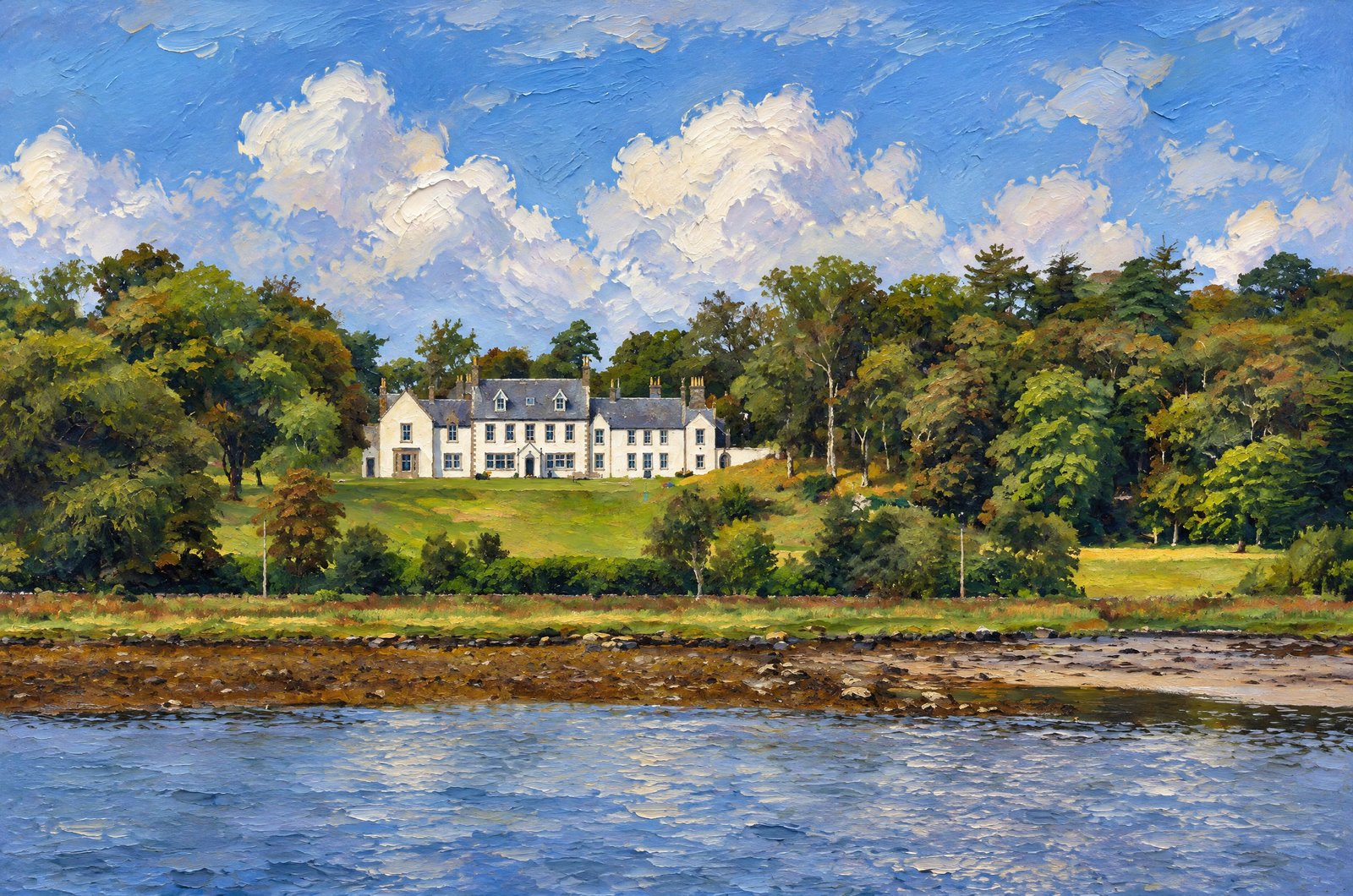Harled Country House, Painterly