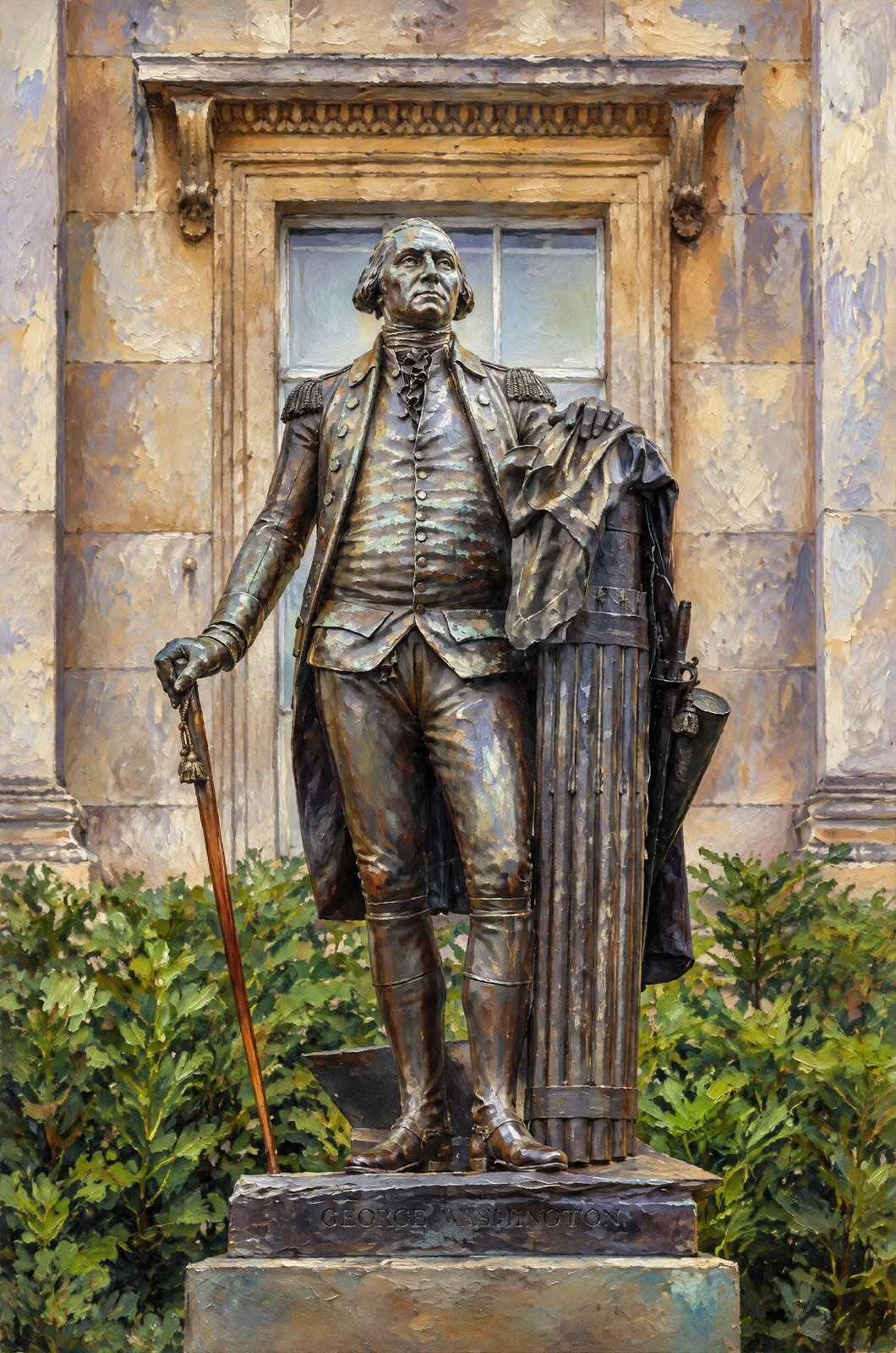 George Washington London, Painterly